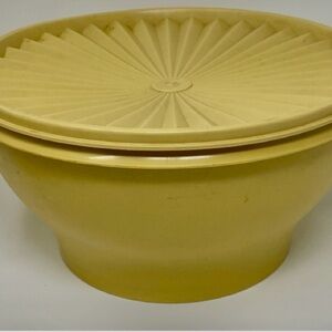 Vintage Tupperware 10" SALAD bowl servalier